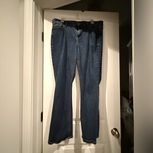 Lane Bryant Medium Blue Boot Cut Jeans